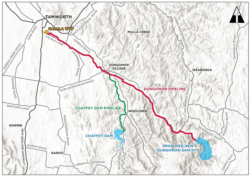 Final route announced for Dungowan Dam pipeline - NSW Nationals