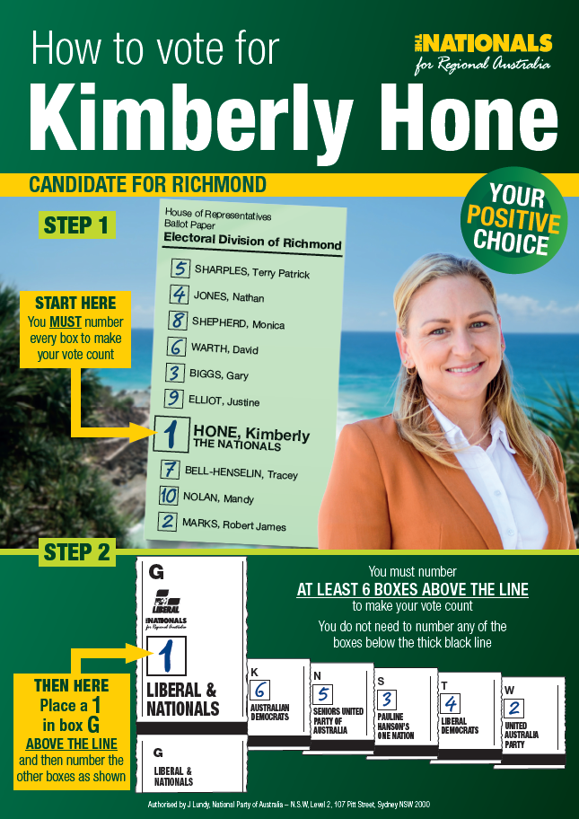 How to vote for Kimberly Hone in Richmond
